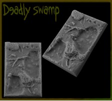 40 x 60mm Deadly Swamp Base 