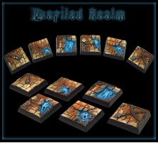 20 x 20mm Defiled Realm Bases - Set of 5