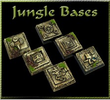 20 x 20mm Jungle Bases - Set of 5