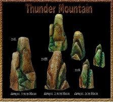 Thunder Mountain Rocks - Set of 6