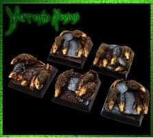 20 x 20mm Vermin Bases - Set of 5