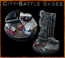 40mm City Battle Round Base B