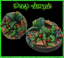 40mm Deep Jungle Round Base B